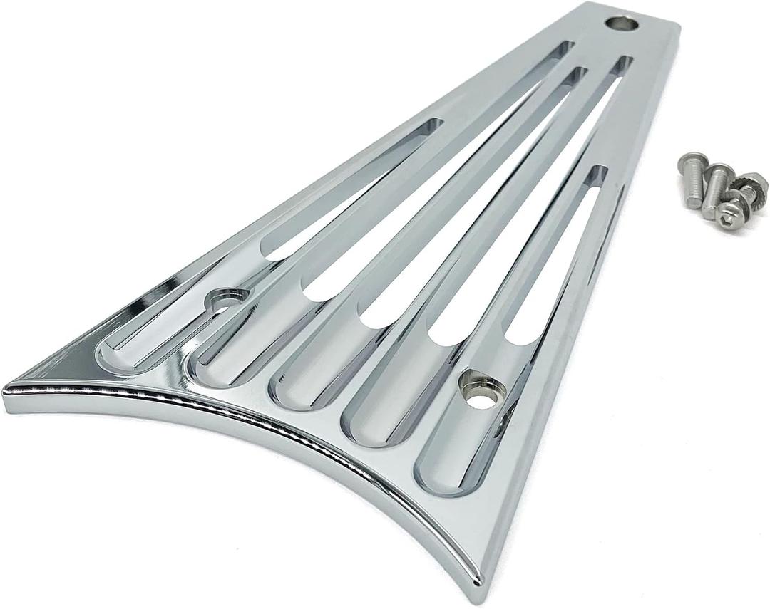 Motorcycle Chrome CNC Frame Grill Cover Fits For Harley Touring Road King FLHR Road Glide FLTRX Street Glide FLHX Electra Glide FLHT 2014 2015 2016