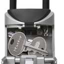 Master Lock Lock Box, Set Your Own Combination Portable Key Safe, 2-3/4 in. Wide, 5406D,Black, Grey