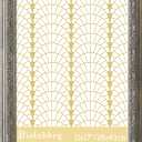 VIOLABBEY 11x17 Picture Frame Sliver, Vintage Photo Frames Ornate without Mat for Wall Hanging