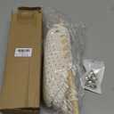 Hanging Baskets for Organizing, 3 Tier Detachable Wall Hanging Fruit Basket Over the Door Organizer for Fruit Vegetable Plant, Beige Boho Cotton Crocheted Fruit Holder for Kitchen Bathroom Bedroom