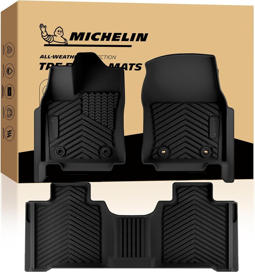 Michelin Vehicle Mats for 2022-2026 Toyota Tundra CrewMax Cab