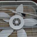 PELONIS 20 Inch Box Fan  3 Speeds, Window Fans, Floor or Tabletop, 25ft/s, 2025 Upgraded, Superior Air Throw (2295 CFM), Lightweight, 5 Blades, Fans for Bedroom, Office, Living Room, Garage (White)