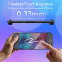 7 x 4 Pack Tempered Glass Screen Protector for Nintendo Switch 2 7.9 inch 2025, with Easy Installation Frame, Bubble Free, HD-Clear, Anti-Scratch, Touch Sensitive, Full Coverage Switch 2 accessories