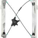 Front Driver Side Power Window Regulator Without Motor Replacement for Chrysler Town & Country, Dodge Grand Caravan, Ram C/V, VW Routan, 2008 2009 2010 2011 2012 2013 2014 2015 2016, 749-508