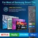 for Samsung TV Remote Control Replacement, Universal Remote Compatible All Samsung Frame Serif Crystal Solar UHD Neo QLED OLED 4K 8K Smart TVs