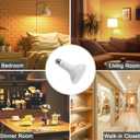 LED Flood Light Bulbs, BR30 Dimmable 750LM Recessed Light Bulbs, 8W(65W Equivalent), CRI80, 2700K Soft White, 15000 Hours, E26 Base LED Can Bulb, 6 Pack