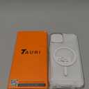 TAURI 3 in 1 Magnetic for iPhone 14 Case Clear, [Compatible with MagSafe] with 2X Screen Protectors, Military-Grade Drop Protection Shockproof Slim 14 Cover 6.1 Inch