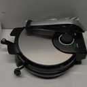 LovHomdecr 10" 1200W Electric Tortilla Press & Chapati Maker - for Roti, Crepes, Grilling | Includes Warming Bag & Spatula (Black)