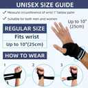 Wrist Brace for TFCC Tears, Ulnar Sided Wrist Pain, DRUJ Instability - Hand Brace for Tendonitis, Arthritis, Sprains, De Quervains Tenosynovitis, Carpal Tunnel Relief - Right Hand