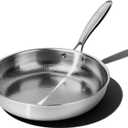 siraat Titanium Frying Pan, Hammered 3-Ply Induction Cookware, 11"