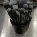 Bueart Design 32Pcs PRO Grade Makeup Brushes Set with Super large Holder, Premium Ultra-soft Synthetic Foundation Contour Powder Blush Concealer Eyeshadow Classic Black Make up Brush