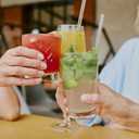 ACSTEP Plastic Straws 500 PCS  10.2 Inch Long, 6 mm Wide Straws Disposable for Iced Coffee & Cola, Durable & Lightweight  Made in USA