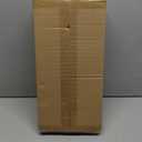 bukfen Over The Door Shoe Organizer,6-Tier Adjustable Door-Mounted/Wall-Mounted Shoe Rack,Heavy-Duty Metal Storage for Closet Door,Black,1 Pack