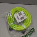 Flexzilla Garden Lead-in Hose 5/8 in. x 10 ft., Lightweight All-Weather Water Hose, Durable and Flexible, Leak-Free Connections (Chartreuse)