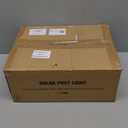 KEILAIMO Solar Post Cap Lights, 12-Pack Upgraded Outdoor Deck Fence Post Solar Lights for 4x4 5x5 Wood/Vinyl Posts, IP65 Waterproof, 10-12 Hours Warm White Glow for Garden/Patio/Porch - Black