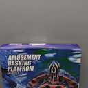 Tfwadmx Turtle Basking Platform, Floating Turtle Dock, Turtles Platform for Aquarium, Aquatic Juvenile Turtles, Frogs, Crabs (Medium)