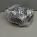 R1M Cat Tunnel Bed for Indoor Cats, Cute Cat Donut Tunnel Toys for Small, Larger Cats with Two Fish Cat Toys, Round Pet Peekaboo Cave Toy for Kitten, Dark Grey