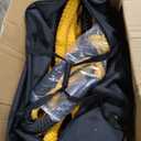 DEWALT DXBC900011 Black/Yellow 2" x 30' Heavy Duty Offroad Recovery Kit - Kinetic Rope 131,600 LBS Break Strength/Soft Shackles 135,000 LBS Break Strength