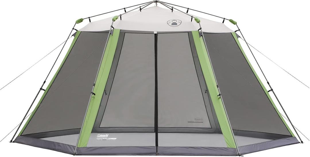 Coleman Skylodge Screened Canopy Tent with Instant Setup 10x10/15x13ft Portable Screen Shelter with 1-Minute Setup for Bug-Free Lounging Great for Picnic Yard Beach Park Camping & More
