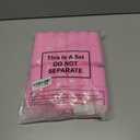 Syhood 48 Pcs Foam Sponge Hair Rollers Soft Sleeping Curlers Flexible Sponge Curler and Rat Tail Comb for Women Hairdressing Styling(Pink,1.57 inch)