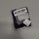 JewelryWe Unisex Finger Ring Watch: Retro Gold Stretchy Elastic Band Men Ladies Round Black Dial Quartz Analogue Lightweight Novelty Watches for Valentine's Day