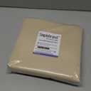 Simplebrand Ava Biscotti Beige Blackout Curtains for Bedroom 72 Inch Length 2 Panels Set, Privacy Thermal Insulated Rod Pocket Door Window Curtains for Patio French Front Door, W40 x L72 Inch