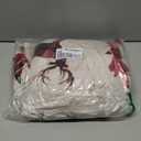 Bedsure Twin Size Christmas Duvet Cover Set - Festive Kids Bedding Set with a Reversible Buffalo Check Christmas Plaid Design, Includes 1 Duvet Cover and 1 Pillow Sham (Twin, Reindeer)