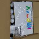 Light Up Numbers 4FT, Number 15 Light Up Sign Marquee Numbers 4 Feet Tall, Large 15 Marquee Number for 15th Birthday Party Decorations Mosaic Nmero
