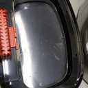 SensorCan 50 Liter / 13 Gallon Kitchen Trash Can with AC Adapter & Odor Filter  Motion Sensor Stainless Steel Garbage Bin for Home, Office, Garage  Slim Oval Shape, Large Capacity Design (Black and Silver)