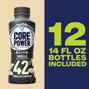 Core Power Elite High Protein Shake, Vanilla, 42g Bottle, 14oz, 12 Pack (EXP 08/12/25)