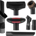 Alrens 7Pcs Vacuum Attachments for Shark Rotator NV752 NV751 NV650 NV680 NV800 and Rocket HV300 HV320 Vacuum Cleaner, 2 in 1 Crevice Tool & Vacuum Brush Attachment & Accessories, Length 10.8inch/27.5cm