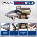 Starter Motor Replacement for Predator 13HP 420cc 60340 60349 69736
