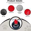 Red, Large Cat & Dog Waterproof Tent House - Washable Indoor/Outdoor Bed, Cave Nest for Small Pets