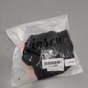 QINSEN Women's Sexy Open Back Sleeveless Crop Tank High Neck Slim Fit Cropped Tee Shirt Y2k Tops (Black, Small)