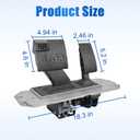 NOKINS Accelerator Pedal Assembly 2nd Gen Fit for Club Car Precedent Electric Golf Cart 2009-Up, Replace OEM Numbers 102595021 and 103974821