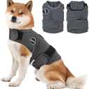 Kodervo Dog Anxiety Jacket, Skin-Friendly Dog Calming Shirt - Dog Coat for Thunder, Fireworks, Vet Visits and Separation - Keep Pet Calm Without Medicine & Training, Anti Anxiety Vest for Dogs, XS