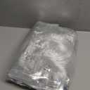 Reginary 85 Pcs Clear PVC Gift Bags with Handles Plastic Transparent Wrap Bags Bulk Reusable Bride Favor Totes for Shopping Wedding Baby Shower Birthday Party(6.89x6.89x3.54 Inch)