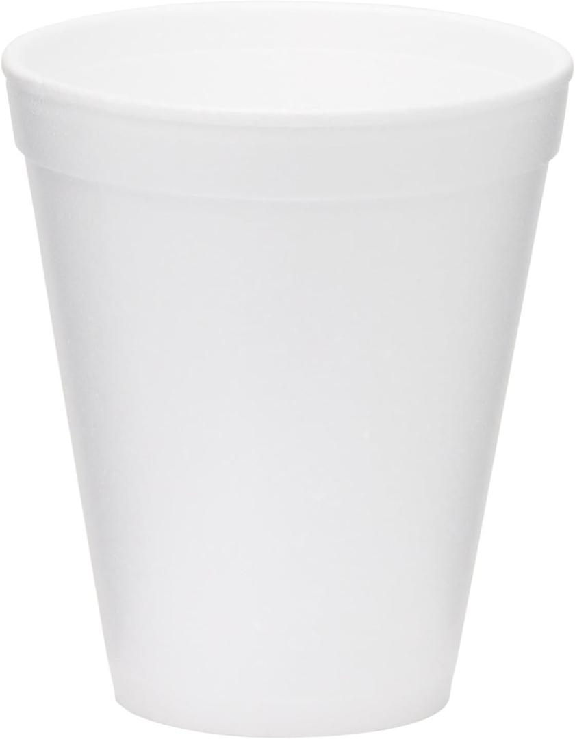 Wincup Foam Cups - 12 oz - Hot And Cold Drink Use - 24 Count - Made In The USA - Convenient Packaging - Compatible With L18S Lids - Insulated Disposable Cups