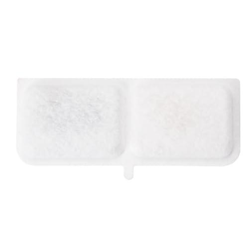 Inodoca Cat Water Fountain Filter Replacement Filters for 3L/108oz Wireless Stainless Steel Tray Pet Water Fountain, 16Pack Pet Fountain Filter Replacement, Deep Filtration