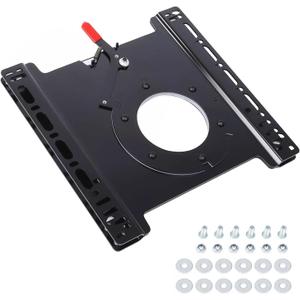 Swivel Seat Mount, 360 Rotation Driver Side Seat Swivel, Heavy Duty Rust Proof Seat Swivel Base Mount Plate Fit for Transit Sprinter Promaster, Enhance Your Seating Comfort