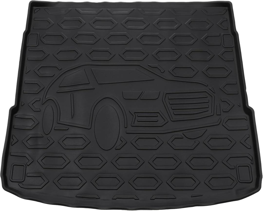 REPAIROCK Cargo Liner Trunk Mat for Audi Q5 SQ5 2018-2024 5 Seats Upgrade TPE Cargo Mat Trunk Cover Replacement, Not for Audi Q5 SQ5 Hybrid Non Slip Rear Trunk Protector