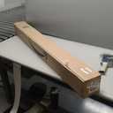 Persilux Cordless Zebra Blinds for Windows Free-Stop Roller Windows Shades (46" W X 64" H, White) Dual Layer Light Control for Day and Night, Light Filtering Sheer Shades for Home, Easy to Install