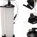 SUPERFASTRACING Oil Fluid Extractor 6.5L Manual Vacuum Fuel Petrol Pump Transfer Syphon Suction