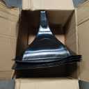 Downspout Gutter Funnel for Under Deck Drainage System - 5 Pack Black PE for 12” & 16” Joist Spacing, Pre-Marked Cut Lines for Easy Installation & Joist Rot Protection