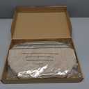 Lunch Bag for Women, Soft Linen Lunch bag with adjustable shoulder strap, Insulated Womens Lunch Bag for Work, Machine Washable Lunch Box with removable liner (Gray Stripe)