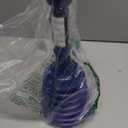 Luigi's Sink Plunger Kitchen - Sink Plunger Bathroom - Drain Bathtub or Shower - Small and Powerful Clog Remover - Commercial Style "Plumbers Plungers" with Large Bellows - Blue - Small