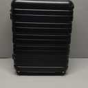 Lekesky 16 Inch Underseat Carry On Luggage Airline Approved, Small Hard Shell Suitcase with TSA Lock Spinner Wheels, Lightweight Personal Item Carry-On for Travel, Black