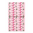 2 x Festive Flamingoes Gift Card Holder