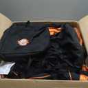 Sailnovo Rooftop Cargo Carrier Waterproof 20 Cubic Feet Car Roof Rack Cargo Carrier Roof Cargo Bag for All Cars with/Without Rack, Includes Anti-Slip Mat, 6 Door Hooks & Waterproof Curtain