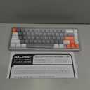 nuphy Halo65 HE Rapid Trigger Gaming Keyboard, 65% Layout 67 Keys Wired Magnetic Switches Keyboard, Hall Effect Keyboard, Hyper-Fast Adjustable Actuation, RGB Hot-swappable, 8K Hz Polling Rate (Grey)